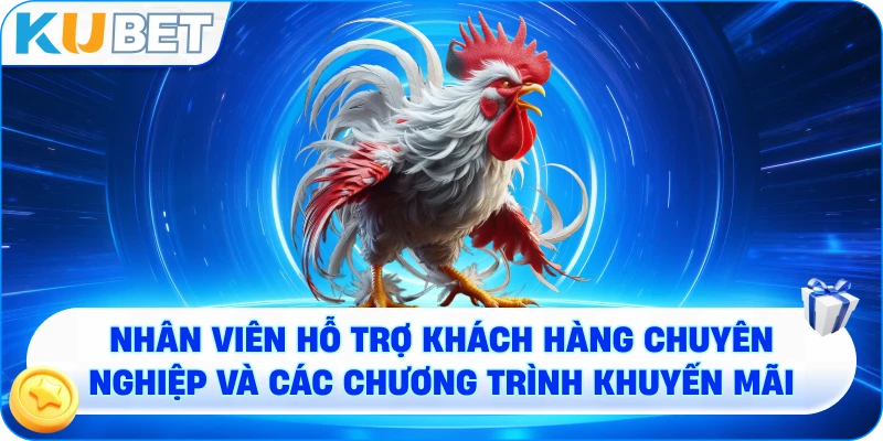 nhân viên hỗ trợ khách hàng chuyên nghiệp và các chương trình khuyến mãi